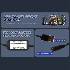 USB boost adapter boost cable overcharing protection